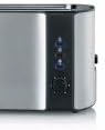 SEVERIN Automatik-Toaster, 2 Langschlitzkammern, Für bis zu 4 Brotscheiben, 1.400 W, AT 2590, Edelst