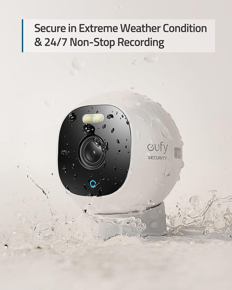 eufy Security Solo OutdoorCam C22, All-in-One eigenständige Überwachungskamera für Aussenbereiche, m