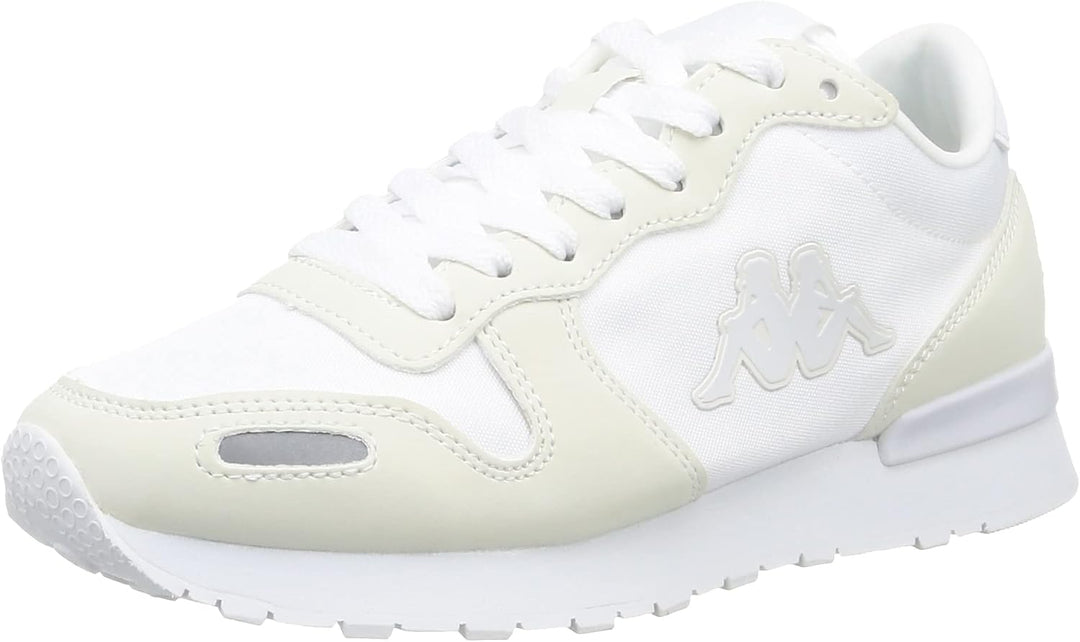 Kappa Unisex Logo Berlin 2 Traillaufschuh 46 EU 001 White, 46 EU 001 White