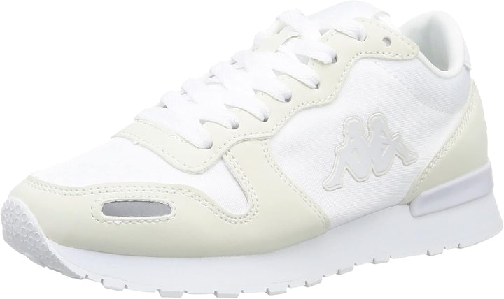 Kappa Unisex Logo Berlin 2 Traillaufschuh 46 EU 001 White, 46 EU 001 White