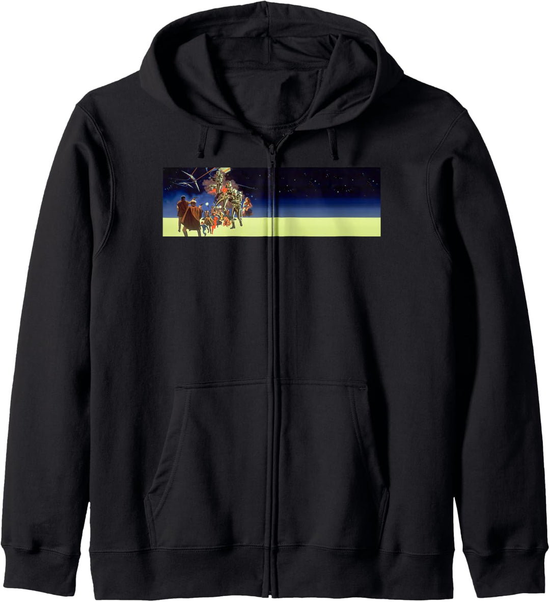 Battlestar Galactica Retro Stripe Kapuzenjacke