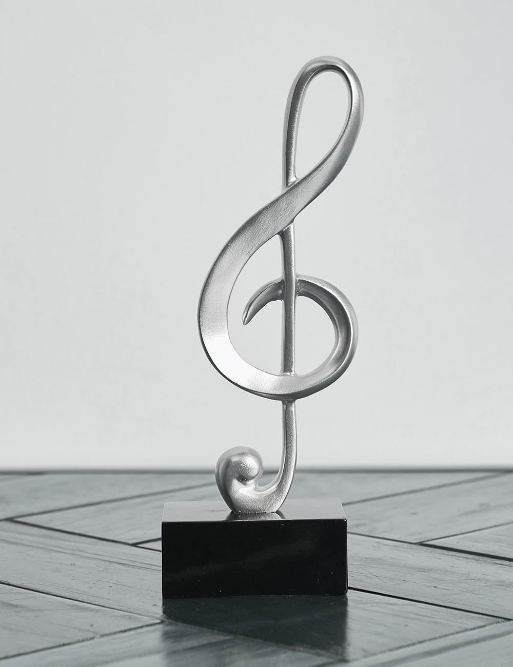 Amoy-Art 3pcs Deko Skulpturen Musik Note Figuren Klavier Statue Modern Arts Wohnzimmer Kunst Polyres