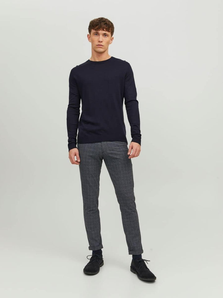 JACK & JONES Herren Jjimarco Jjstuart Akm 1049 Sky Cap Noos Hose 27W / 32L Schwarz, 27W / 32L Schwar