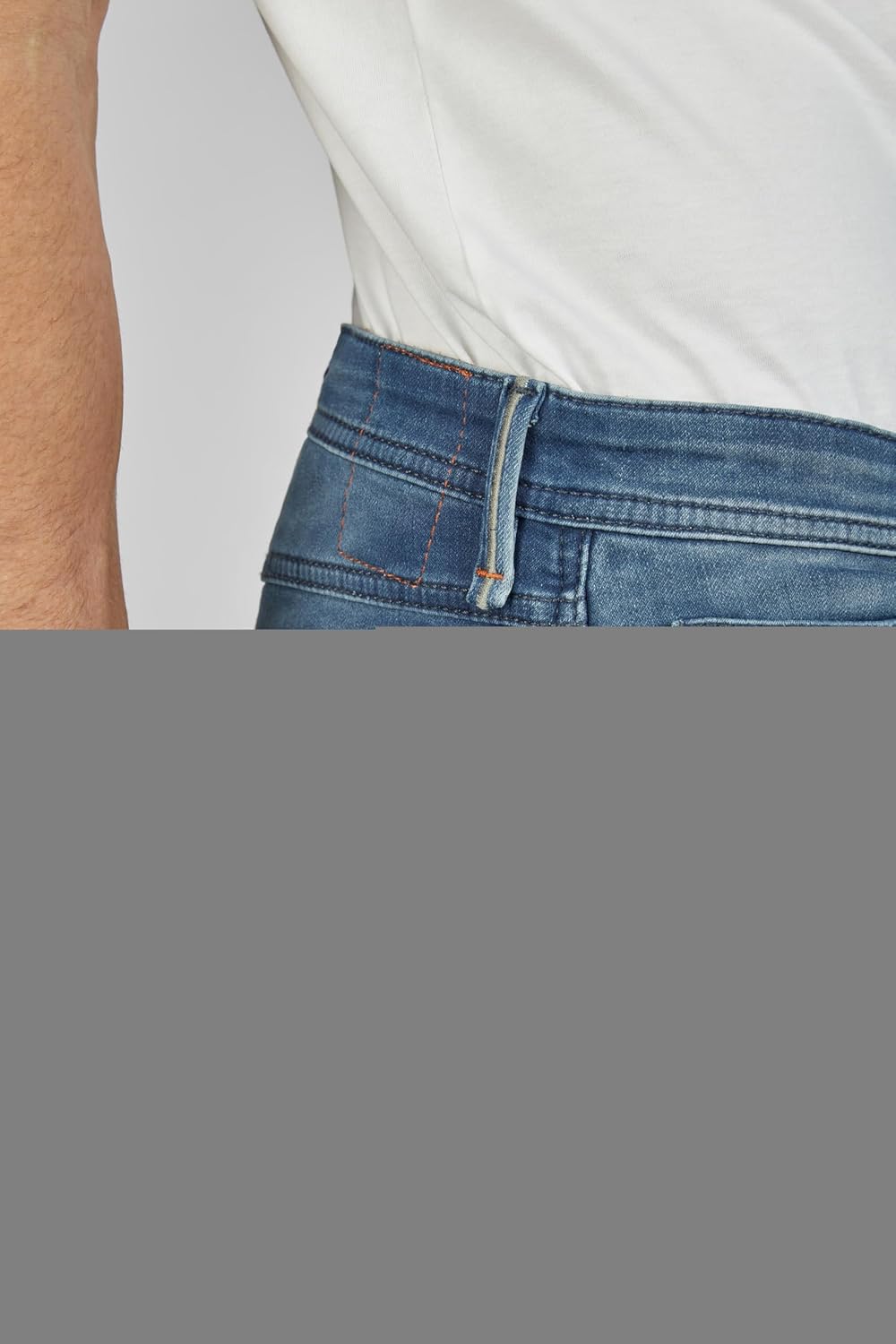 Hattric Herren 5-Pocket-Shorts Jogg-Denim Mid Blue 29W, 29W