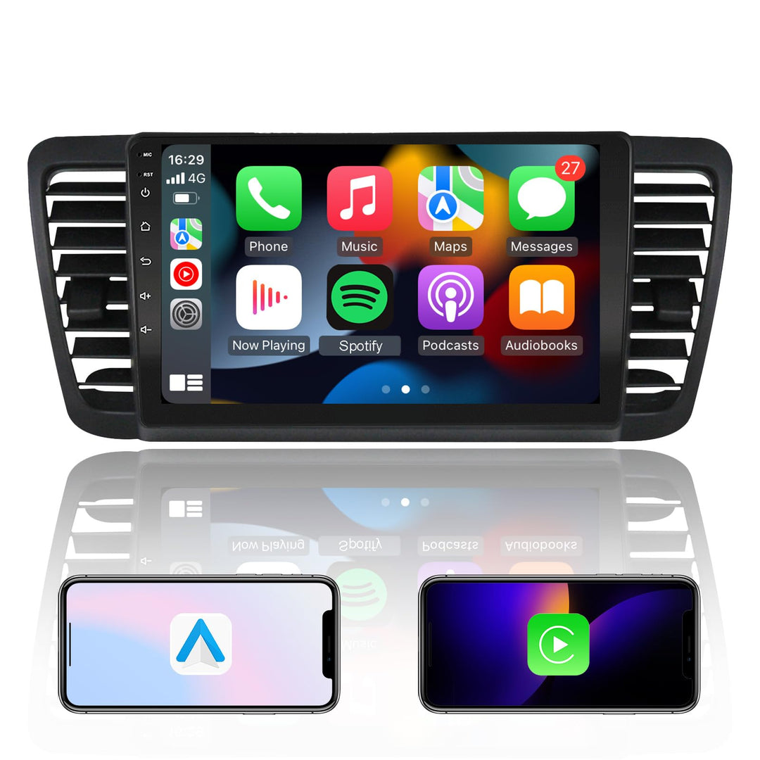 EZoneTronics Carplay Android Autoradio für Subaru Outback Legacy 2004–2009 mit kapazitivem 9-Zoll-To