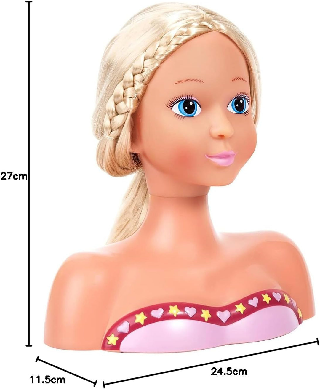 Bayer Design und Frisierkopf mit Zubehör, 90012AK, Blonde Haare