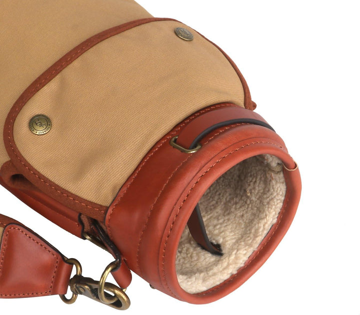 Tourbon wasserdichte Segeltuch-Tasche für Golfschläger, mit weichem gepolstertem Schultergurt Golf B