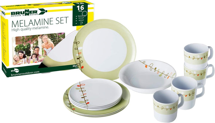 Brunner, Geschirr-Set aus Melamine Desing Esprit Esprit Design, Esprit Design