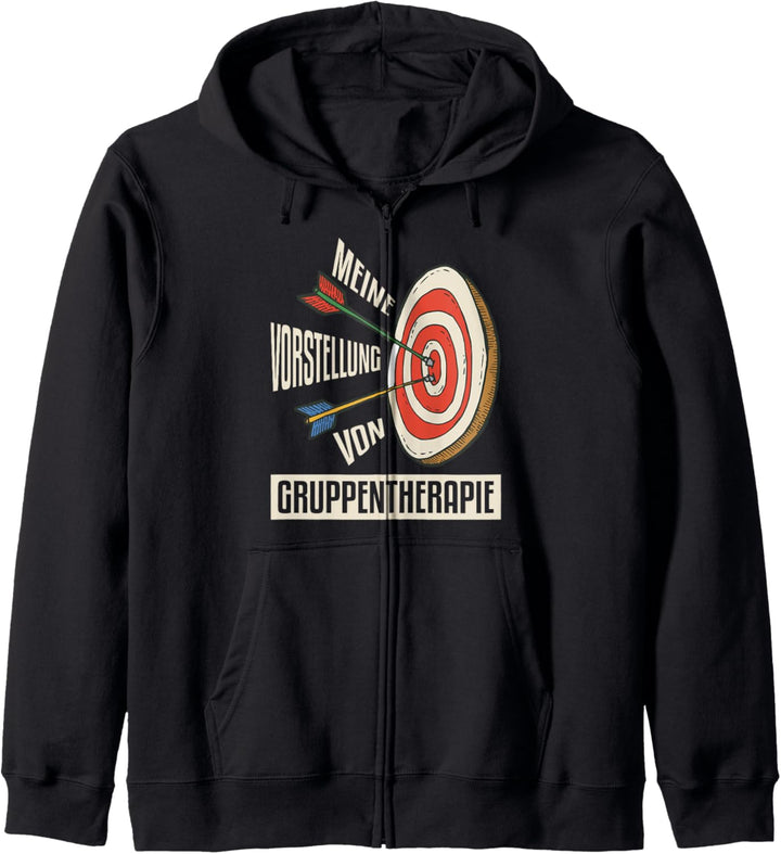 Meine Vorstellung Von Gruppentherapie Bogenschiessen Kapuzenjacke