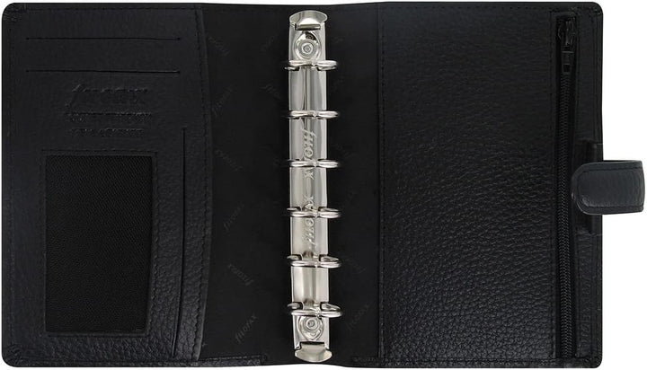 Filofax Pocket Finsbury Black Organizer 2022 schwarz Single, schwarz Single