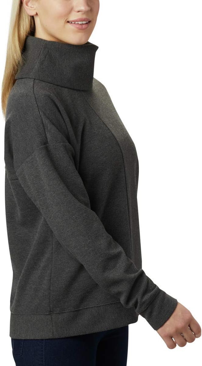 Columbia Damen Firwood Ottoman Pullover Firwood Ottoman Pullover XL Shark Heather, XL Shark Heather