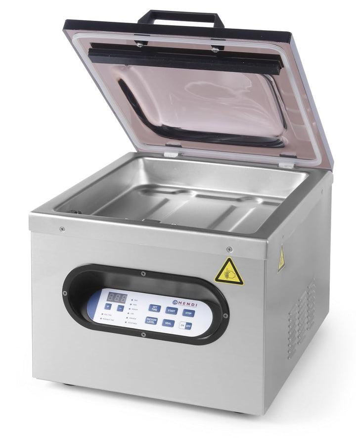 HENDI Vakuum-Verpackungsmaschine, Vakuumiergerät, Vakuum Kammer Verpackungsmaschine, Schweissleiste:
