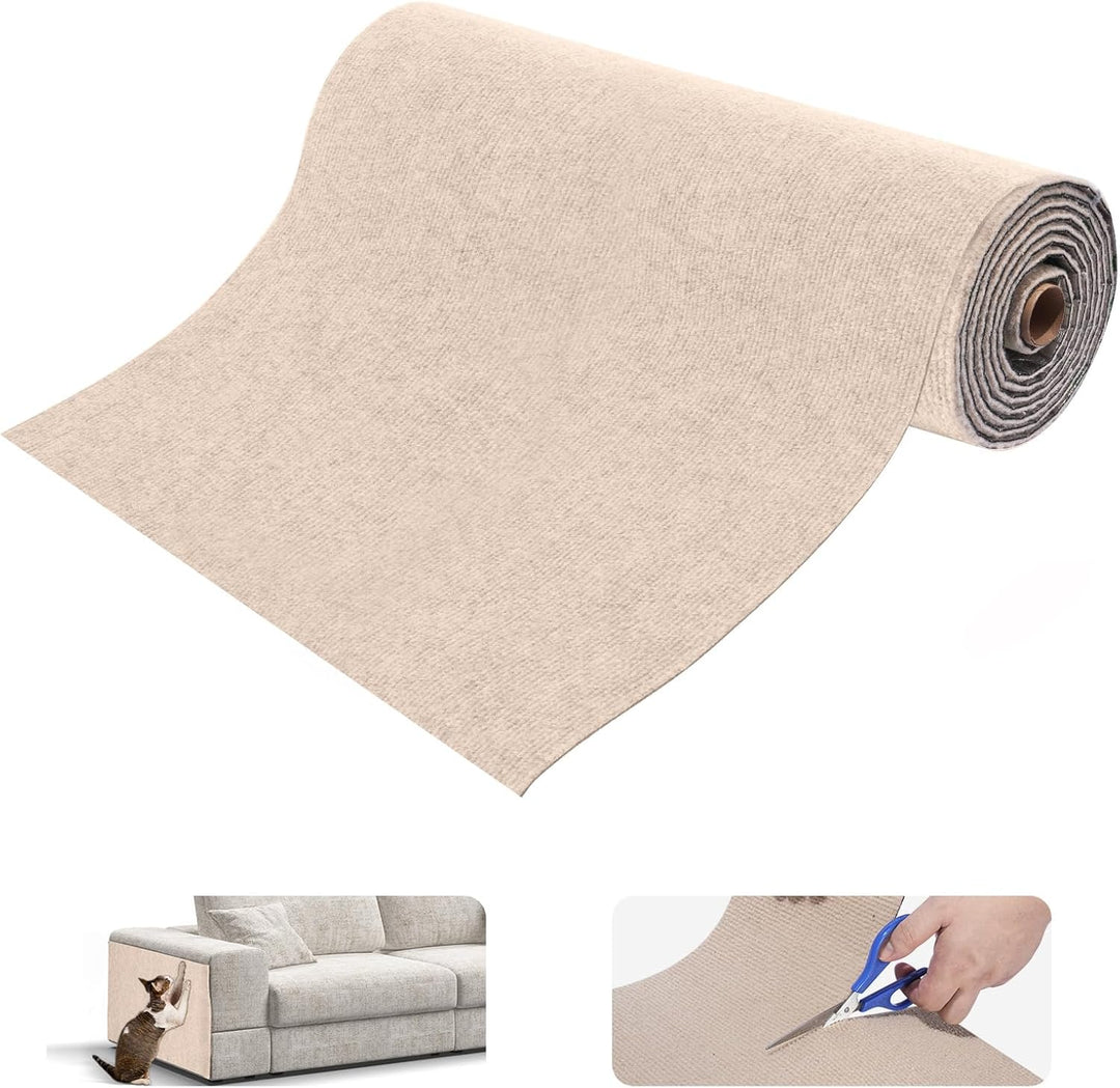 Selbstklebende Kratzschutzmatte für Sofa & Wand, 40x200 cm kratzschutz Sofa Katze - Trimmbarer Schut