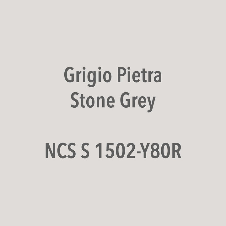 bianco Shabby® Grigio Pietra Kreidefarbe Wasserbasis für Alle Oberflächen einfach zu verarbeiten ohn