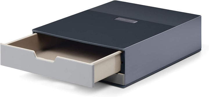 Durable Coffee Point Box S Aufbewahrungsbox (mit 2 Schubladen für Kaffee/Tee, Cateringbox für Kaffee