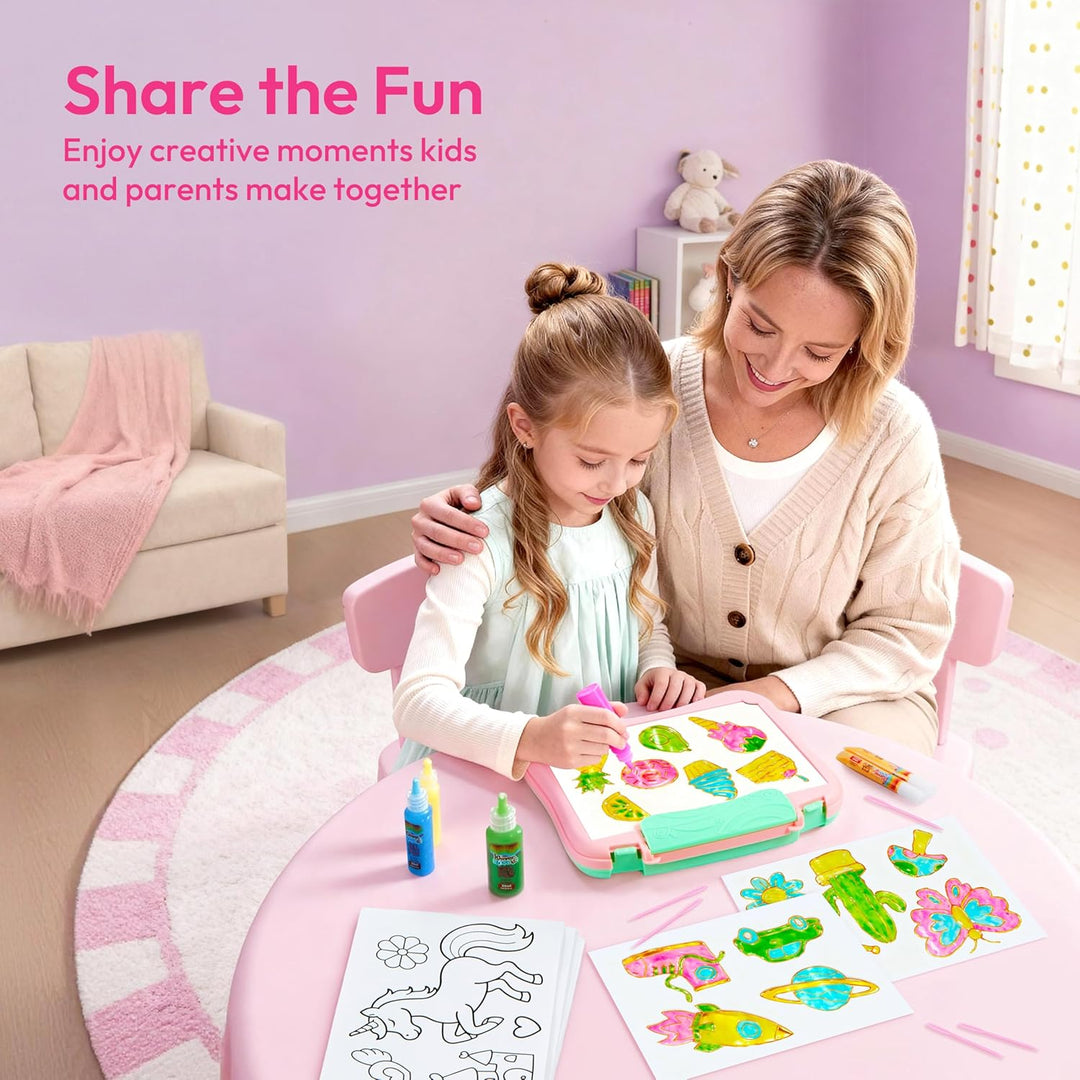 Klever Kits Gel Fun Bastelset für Kinder, Geburtstagsgeschenk für Jungen und Mädchen im Alter von 6-