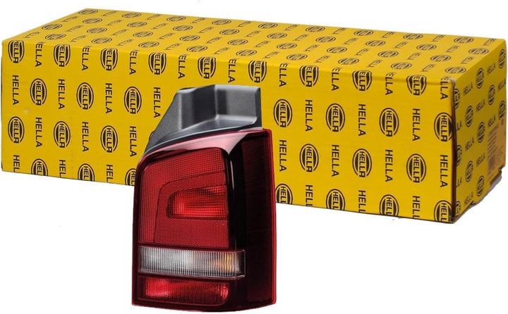 HELLA 2SK 010 318-101 Heckleuchte - Glühlampe - getönt/glasklar/rot - rechts - für u.a. VW T5 (7Hb,7