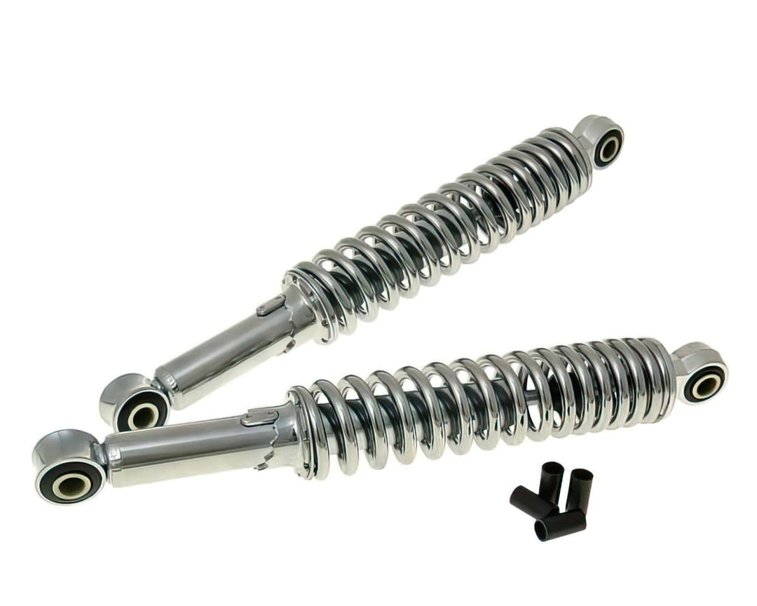 Stossdämpfer Satz universal Chrom 320mm - Mofa, Mokick, Moped
