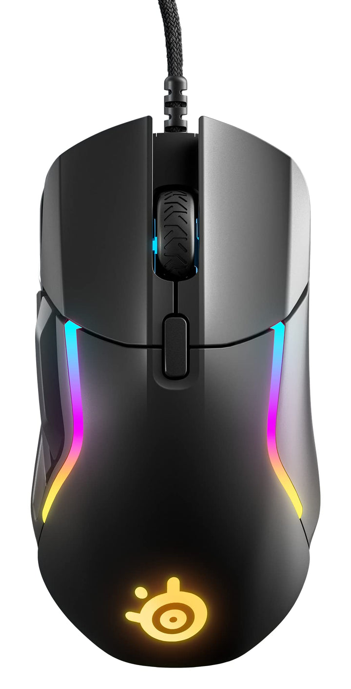 SteelSeries Rival 5 - Gaming-Maus - TrueMove Air Optische Sensor mit 18CPI - 9 programmierbare Taste