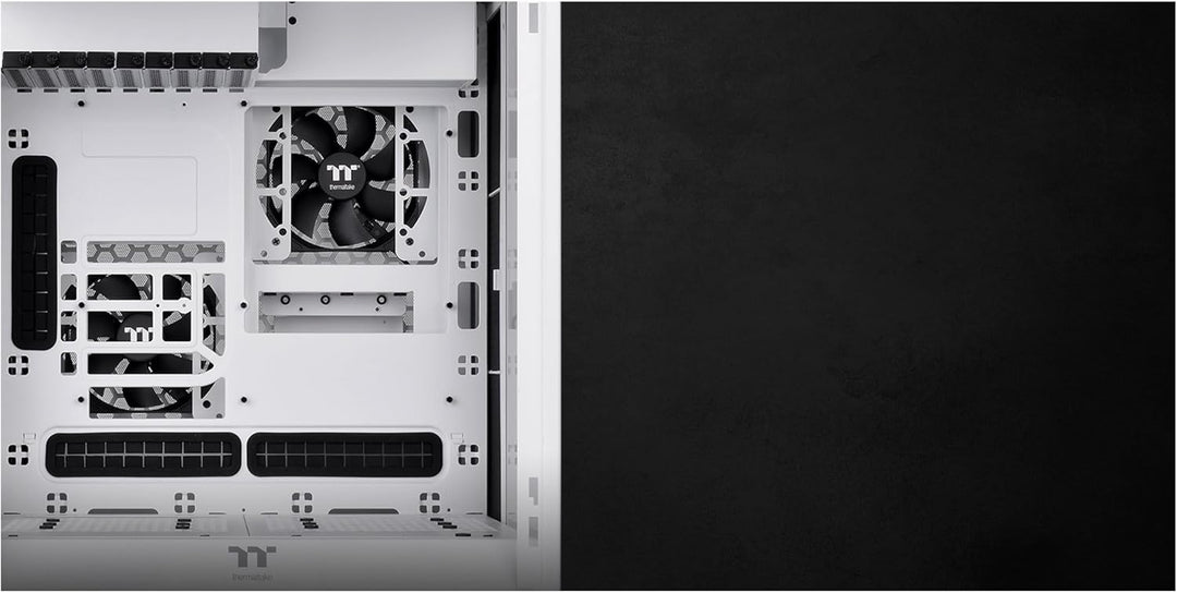 Thermaltake | The Tower 500 | Mid-Tower-Gehäuse| 3X 4mm gehärtetes Glas| weiss, CA-1X1-00M6WN-00