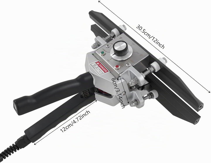 Handheld Heisssiegelgerät, 300mm (12"), 500W, 0-300℃, Versiegelungsgerät mit 1.8m langem Netzkabel,