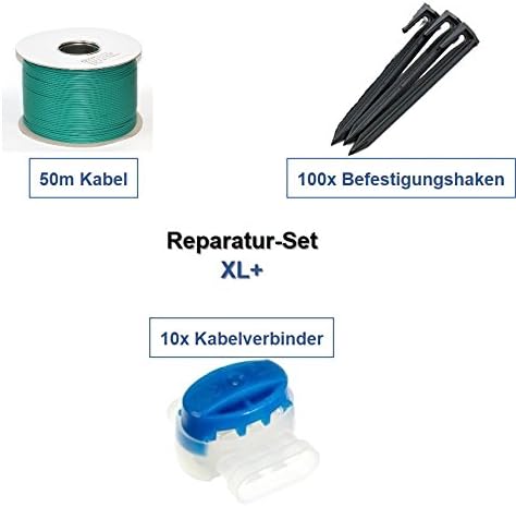 Genisys Reparaturset XL+ kompatibel mit Gardena ® R80Li R100Li R130Li Kabel Haken Verbinder Reparatu