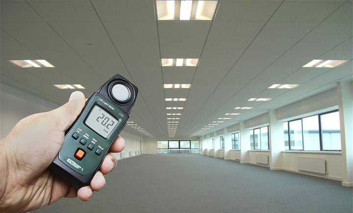 EXTECH LED-Luxmeter, 1 Stück, LT40 Weisses LED-Lichtmessgerät, Weisses LED-Lichtmessgerät