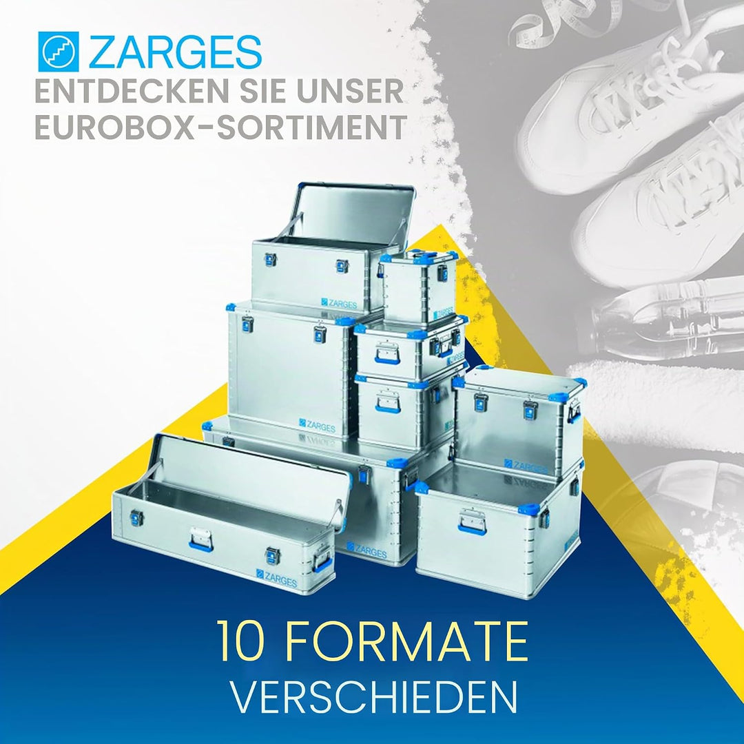 Relags Box Zarges Eurobox - 239 Liter, Silber, 240 L, 407060 240 Liter, 240 Liter