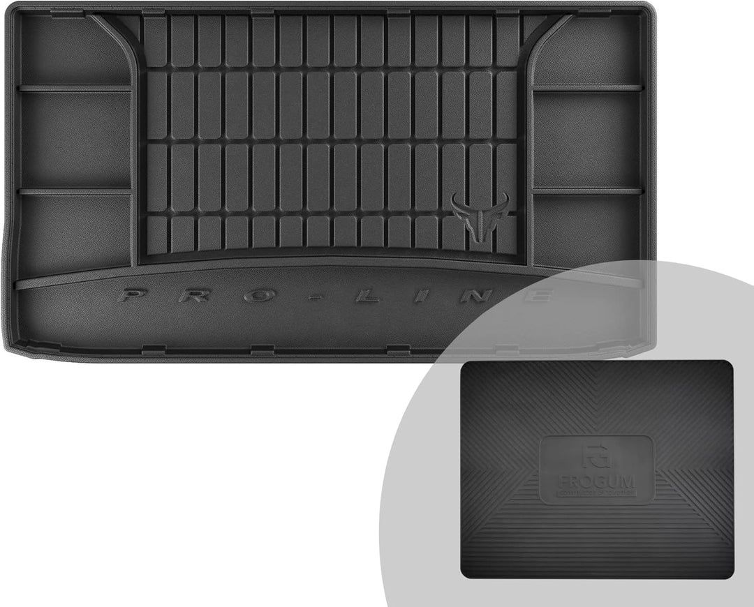 FROGUM ProLine 3D Gummimatte Exklusive Auto Kofferraummatte Kofferraumwanne für Ford B-Max 2012-2017