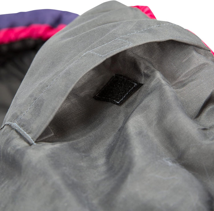 Trespass Bunka Unisex 3-Jahreszeiten-Schlafsack mit Hohlfaserfüllung Violett, Violett