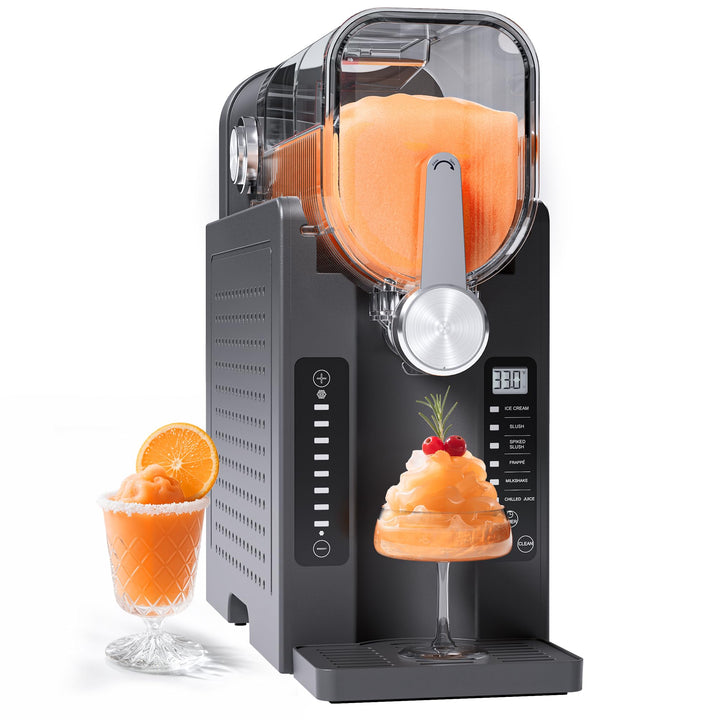 INITIO Slush Maschine, 2L Slushie Machine für Zuhause für Slushi, Frappé, Milchshake & Margaritas, O