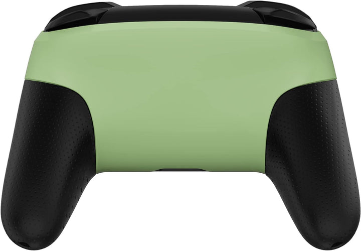 eXtremeRate Ersatz Grips Case Cover kompatibel mit Nintendo Switch Pro Controller, Custom Matt Front
