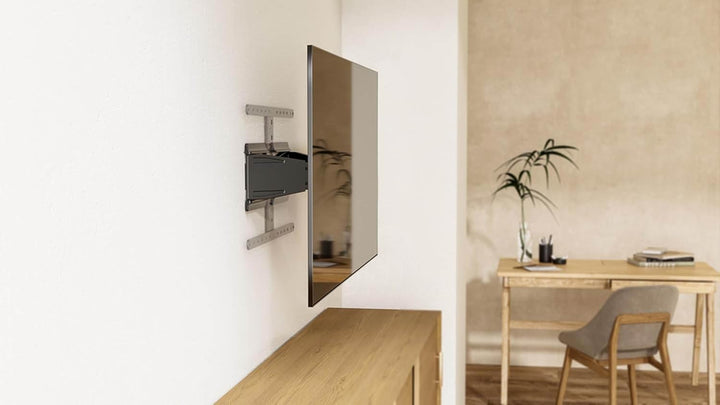 Gembird Full-Motion TV-Wandhalterung für 43”-90” Bildschirme, Schwenk- und neigbar, VESA-kompatibel,