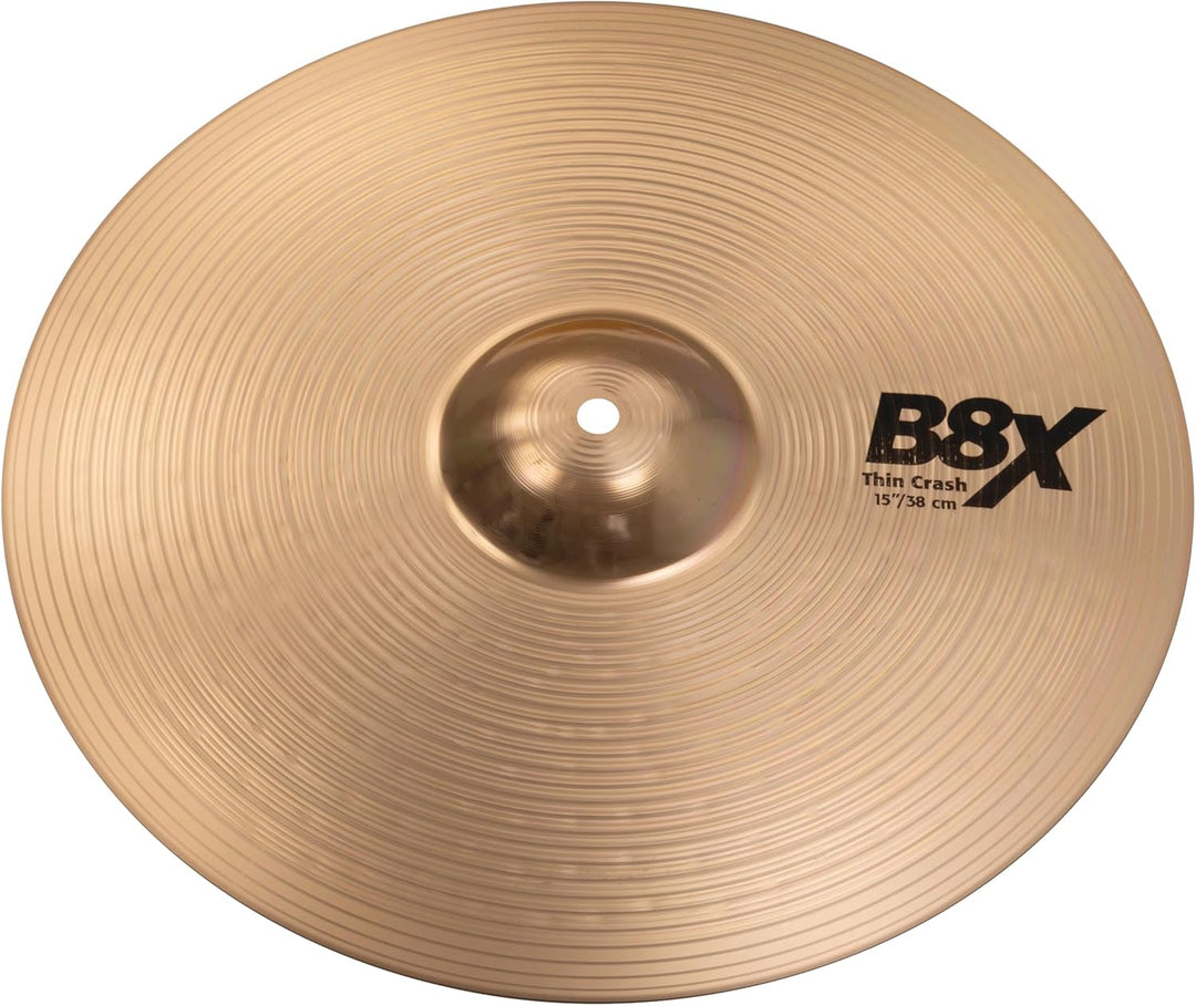 Sabian 15" B8X Thin Crash 15 Inch Thin Crash, 15 Inch Thin Crash