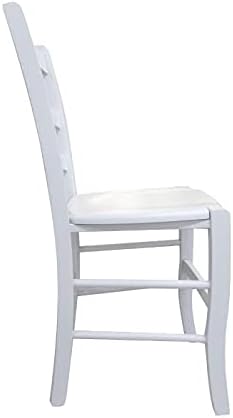 Dmora - Klassischer Holzstuhl, für Esszimmer, Küche oder Wohnzimmer, Made in Italy, cm 46x42h87, Sit