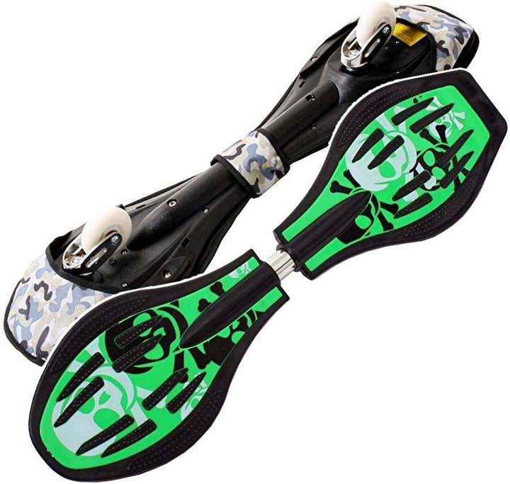 FunTomia Waveboard Original ABEC9 Kugellager inkl. Tasche - Bis 120kg - (Verschiedene Farbdesigns) G