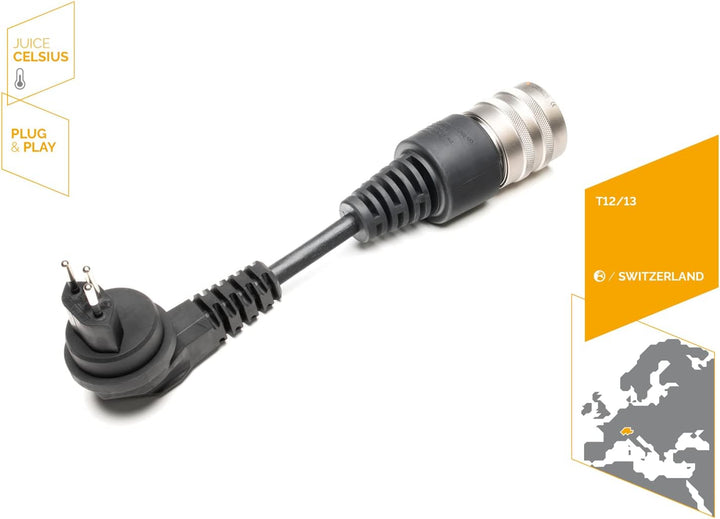 Adapter T13 (Schweiz) Haushaltsstecker bis 1.8kW | Juice Booster 2 & Juice Booster 3 air T13 - Schwe