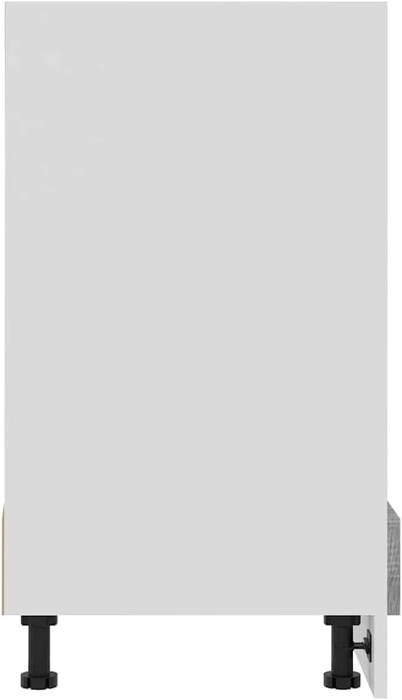 vidaXL Herdumbauschrank Lyon Grau Sonoma 60x46x81,5 cm Holzwerkstoff, Küchenschrank, Gastronomieschr