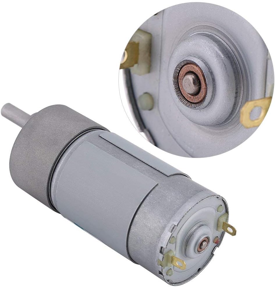 DC 15W Drehmoment-Bürsten-Motor, Elektrischer Getriebemotor CW/CCW, 12V 24V Bewegungssteuerpult Slow