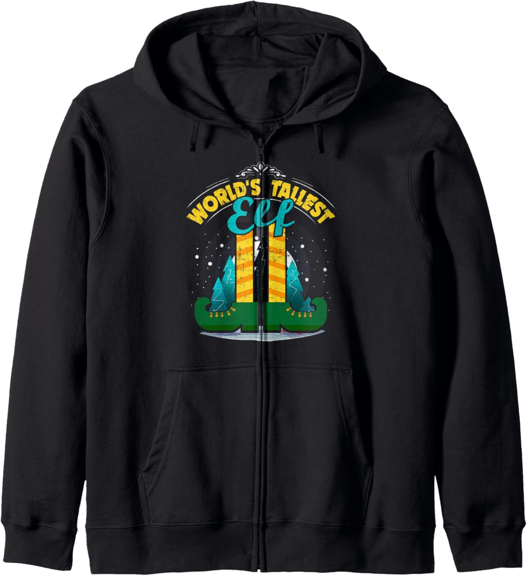 World's Tallest Elf Christmas Lover Elves Gift Kapuzenjacke