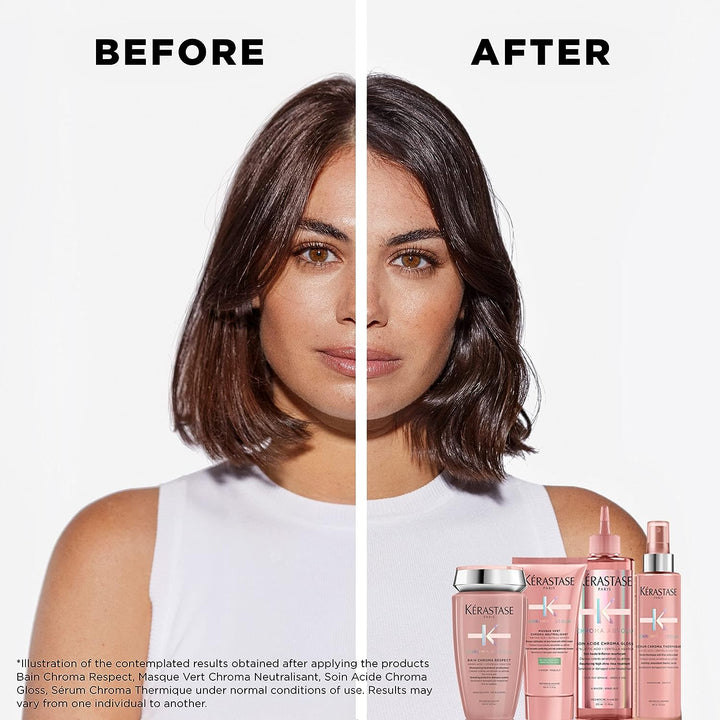 Kérastase Serum für strapaziertes oder geschädigtes, coloriertes Haar, Anti-Frizz Effekt, Sérum Chro