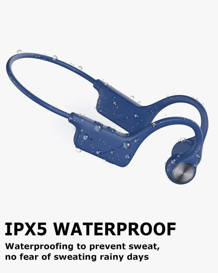 SANOTO Knochenschall Kopfhörer Bluetooth 5.3,Open Ear Kopfhörer Kabellos Bone Conduction Kopfhorer I