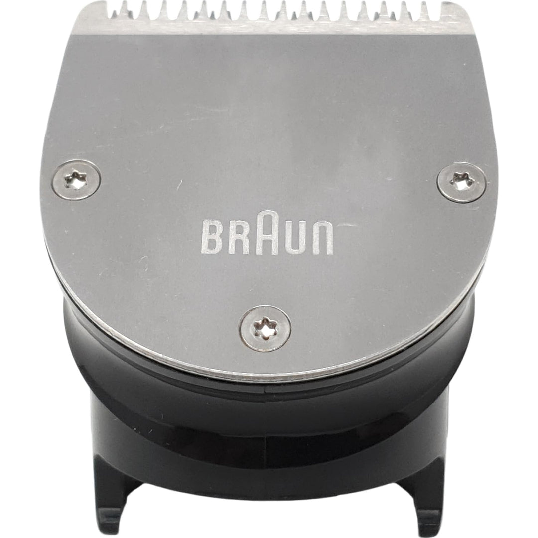 Trimmerkopf 81695620 kompatibel mit Braun Barttrimmer Metall Schneidsystem bt7040 bt7240 bt7350 bt79