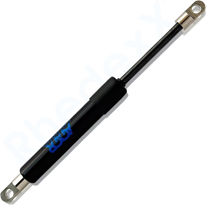 RhedexX® Gasdruckfeder Auge 1.100mm/500mm 100N-1.250N M8 Gewinde Gasdruckdämpfer (25O N), 25O N