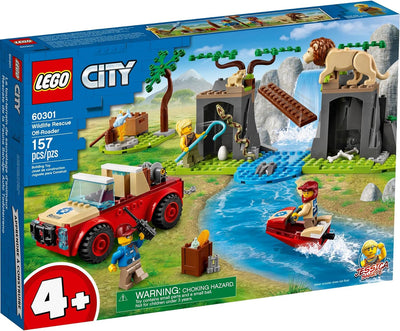 Collectix Lego Set - City Tierrettungs-Geländewagen 60301 + Tierrettungs-Quad 60300