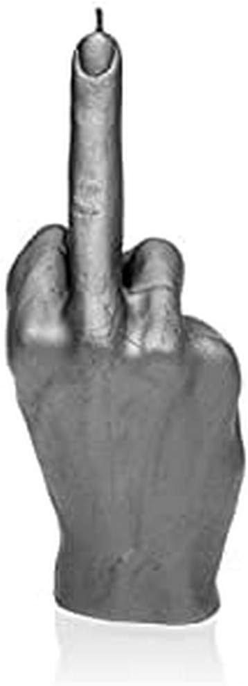 Candellana Candles Candellana- Middle Finger Candle-Gray, Hand FCK Gray, Hand FCK Gray