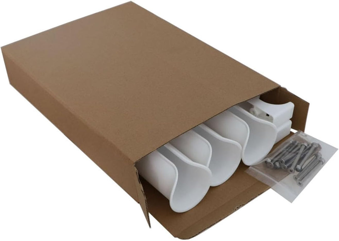 Angelrutenhalter, 3 Röhrenhalter, Wandmontage, Rutenhalter, tragbare Angelrutenhalter für Boote, Gar