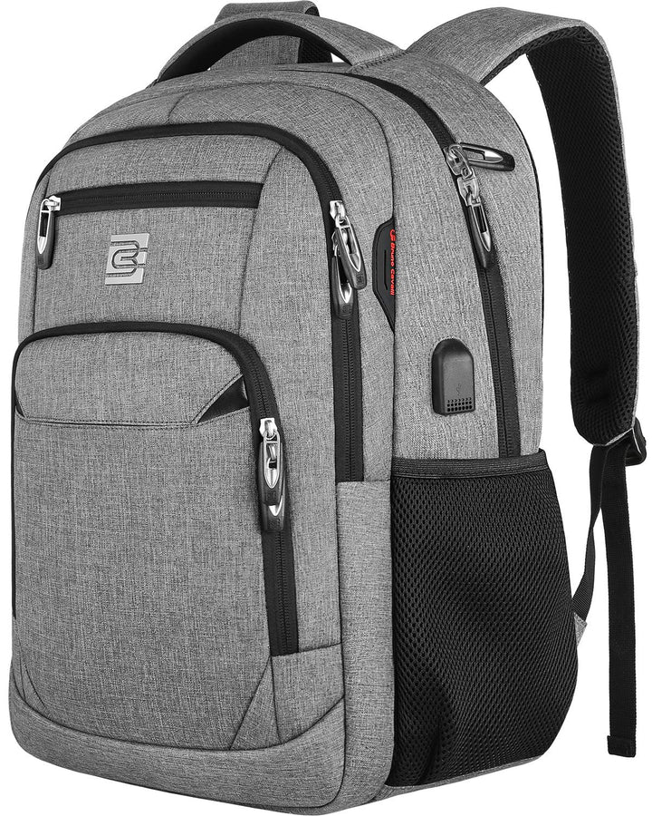 marcello Rucksack Herren, Laptop Rucksäcke mit USB-Ladeanschluss für Arbeit Schule Uni Schulrucksack