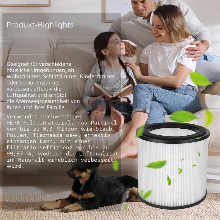 2 pcs HEPA Filter, Für Philips Luftreiniger Filter, Für Philips Filter, Für Philips Luftreiniger 800