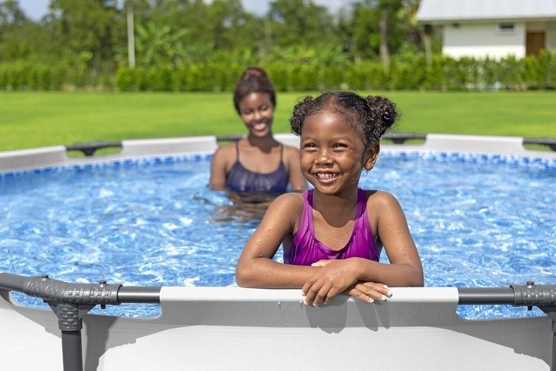 Bestway Steel Pro Max™ Frame Pool-Set, rund, mit Filterpumpe 366 x 76 cm, 366 x 76 cm
